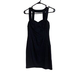 Rampage Small Black Cut Out Cocktail Dress